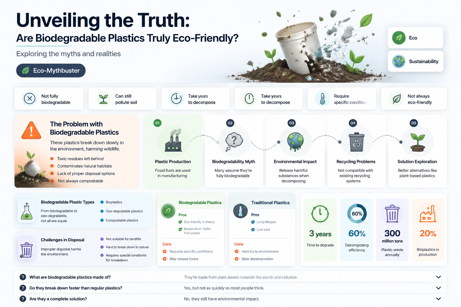 are biodegradable plastics safe for the environment