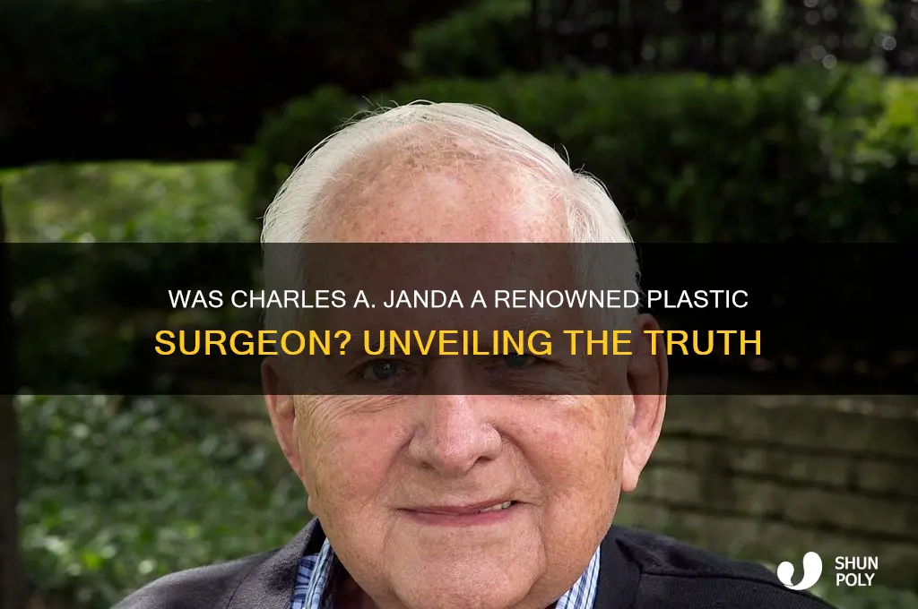 was charles a janda a plastic surgeon