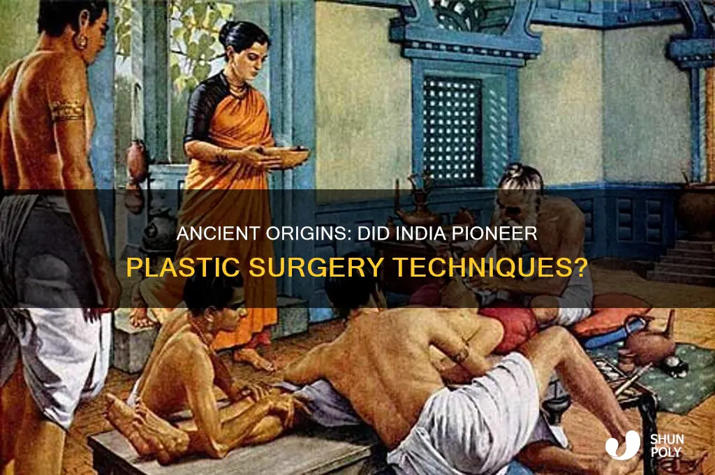 was plastic surgery invented in india