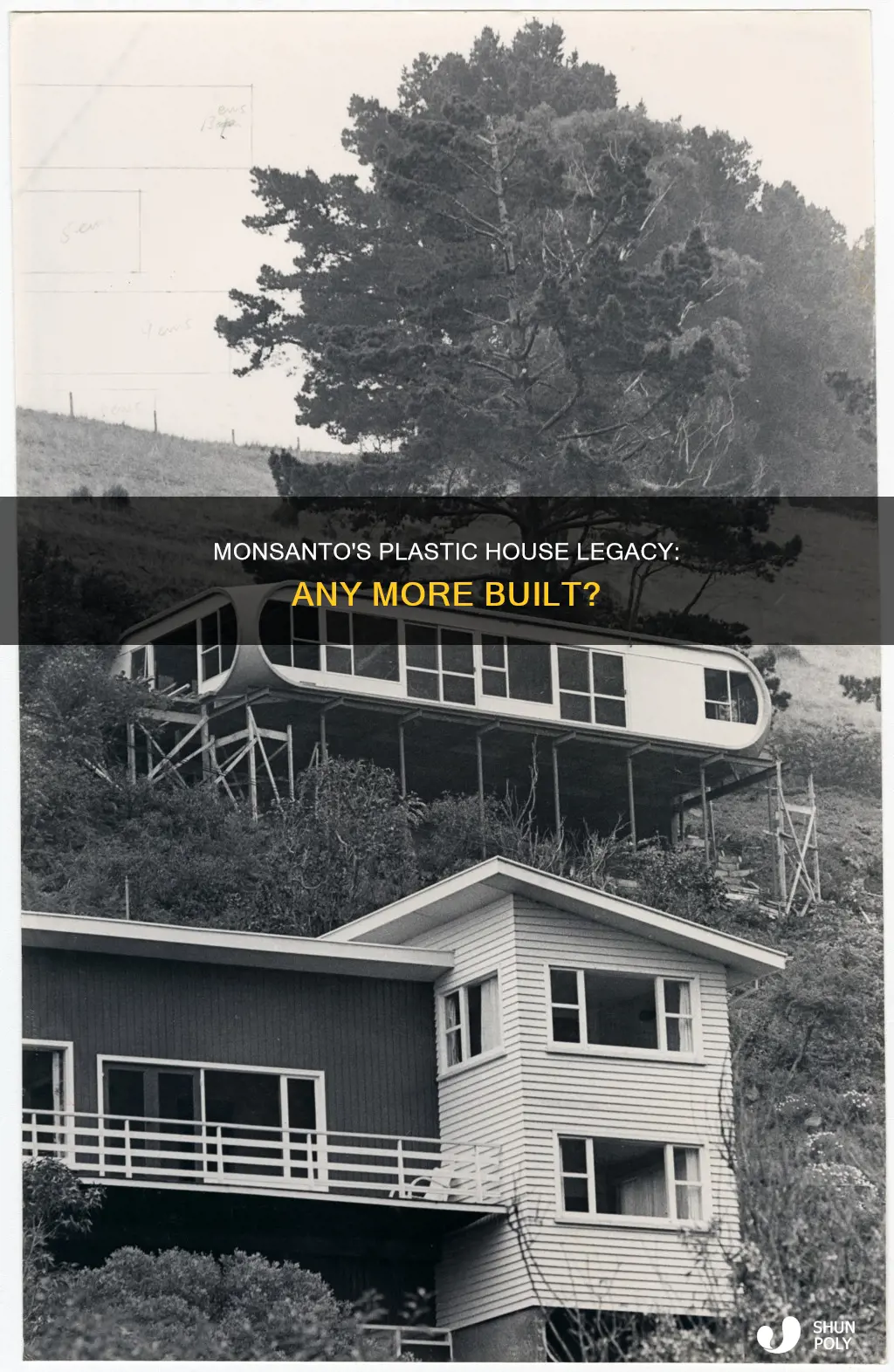 were any more monsanto plastic houses built