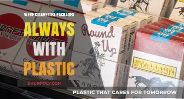 Cigarette Packages: Plastic History and Future Alternatives
