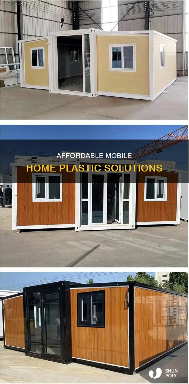 what a cheap plastic for mobile home