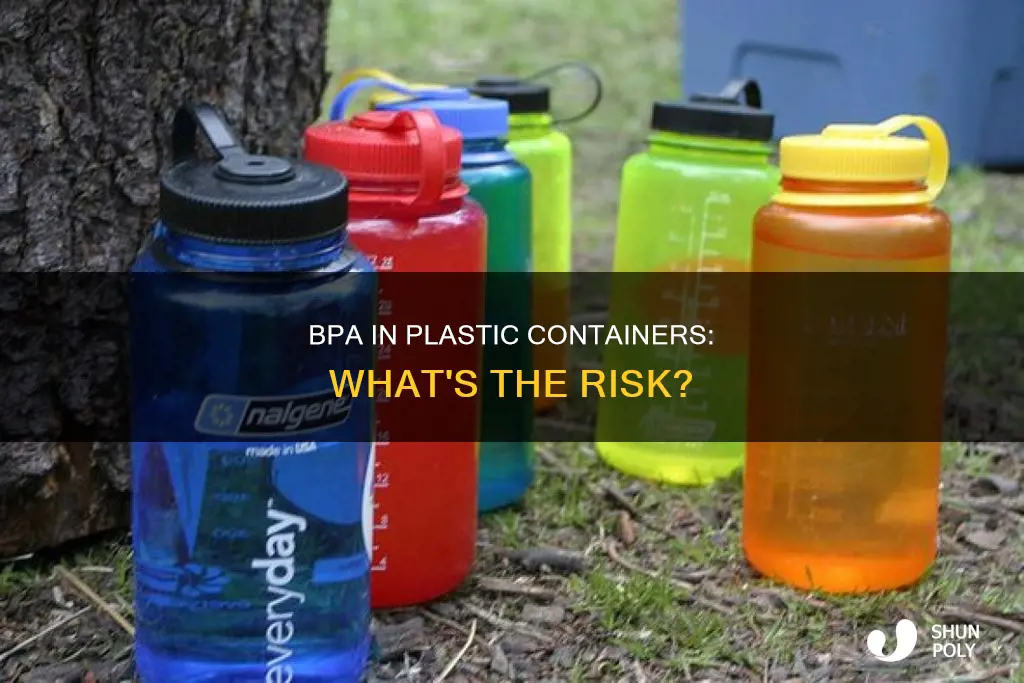 what about bpa in plastic containers