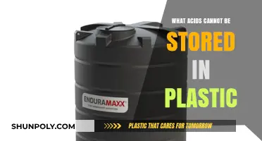 Plastic Storage: Incompatible Acids and Safety Concerns