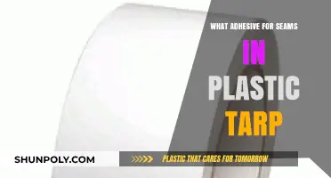 Best Adhesive for Plastic Tarp Seams: A Guide