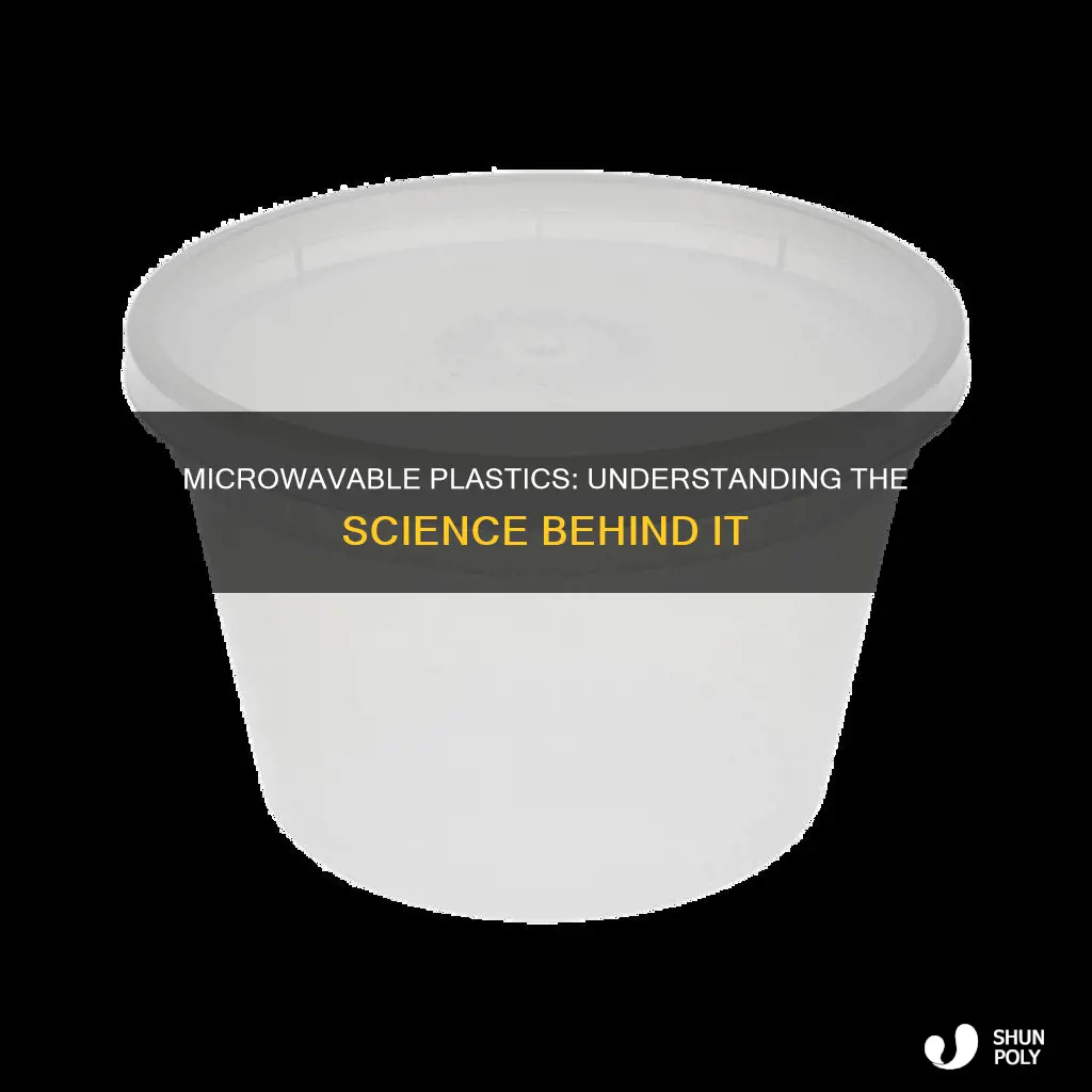 what allows some plastics to be microwaved
