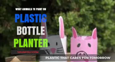 Creative Bottle Planter Ideas: Animals to Paint for Garden Charm