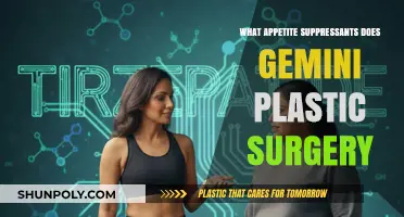 Gemini Plastic Surgery's Appetite Suppressants: Effective Options for Weight Management