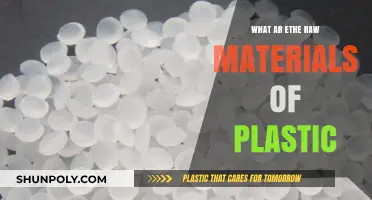 The Raw Materials Behind Plastic Production