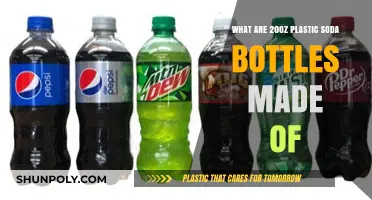 Unveiling the Materials Behind 20oz Plastic Soda Bottles