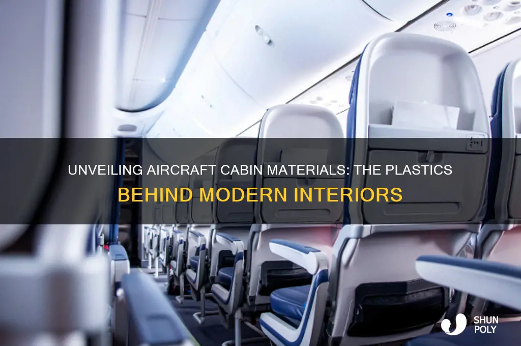 what are aircraft plastic interiors made of