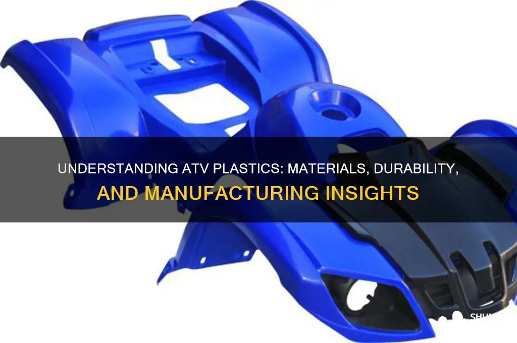 what are atv plastics made of