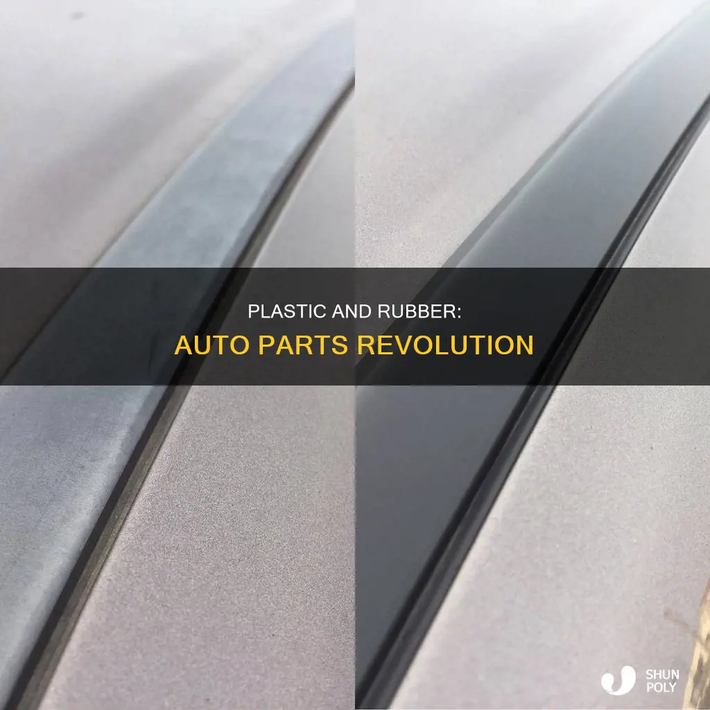 what are automobile plastic and rubber components