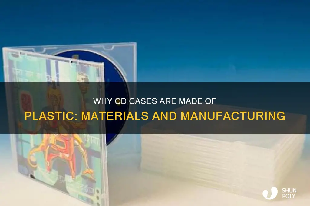 what are cd cases made of plastic