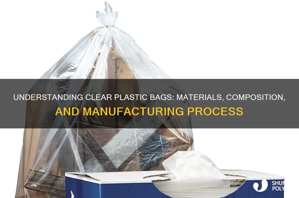 what are clear plastic bags made of