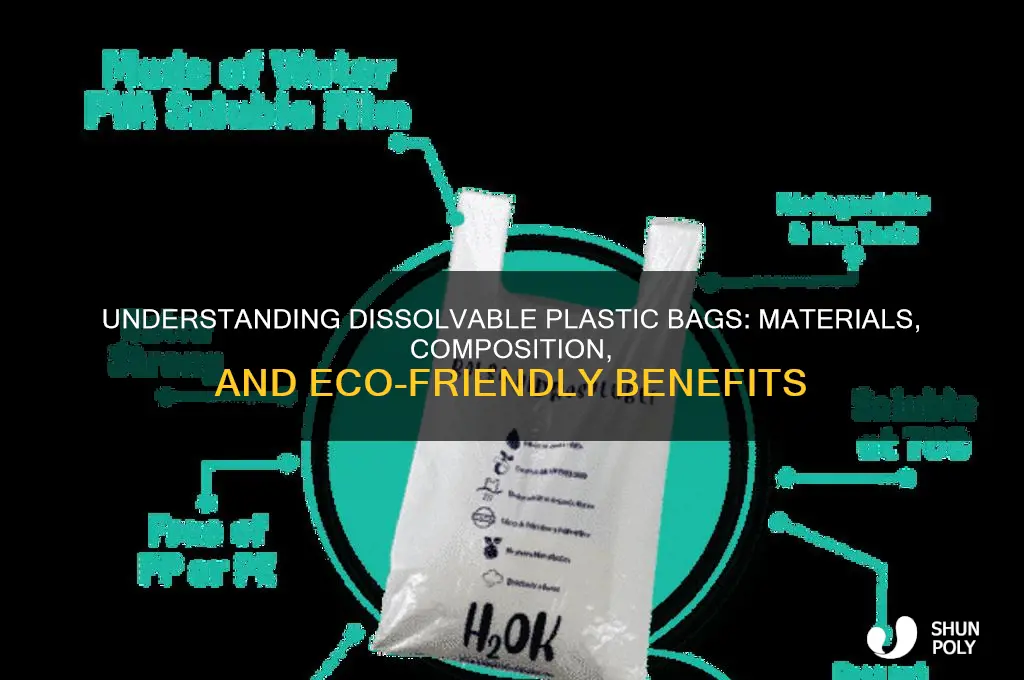 what are dissolvable plastic bags made of