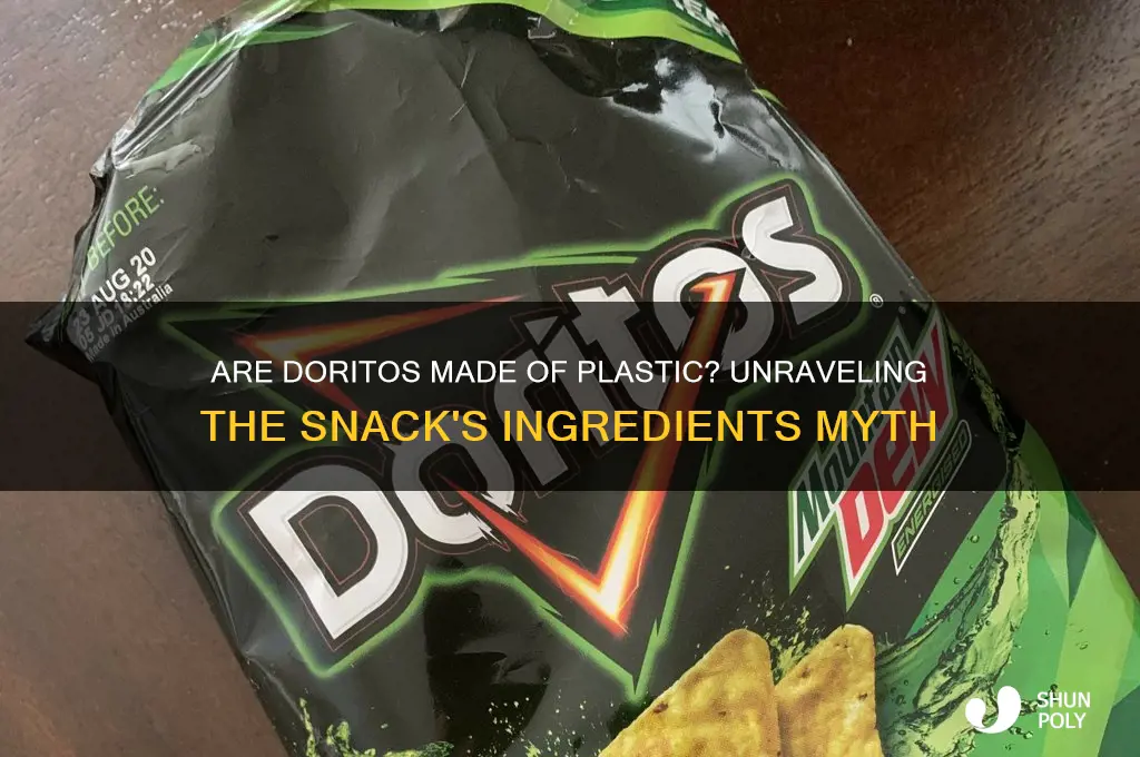 what are doritos made of plastic