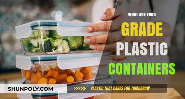 Food-Grade Plastic Containers: Safe for Food Storage?