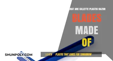 Unveiling Gillette's Razor Blade Composition: Materials Behind the Plastic Design