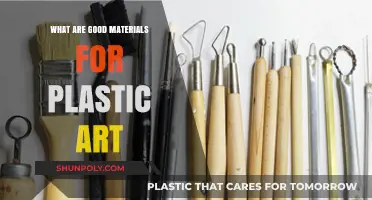 Best Materials for Plastic Art Creations