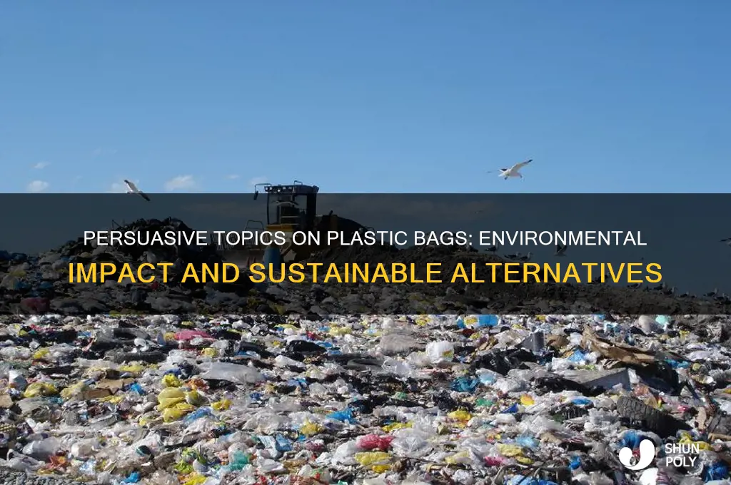 what are good persuasive topics about plastic bags
