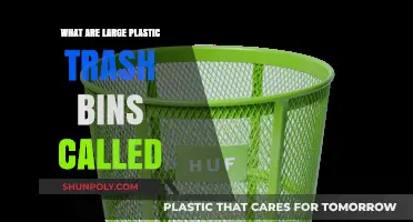 The Many Names of Large Plastic Trash Bins