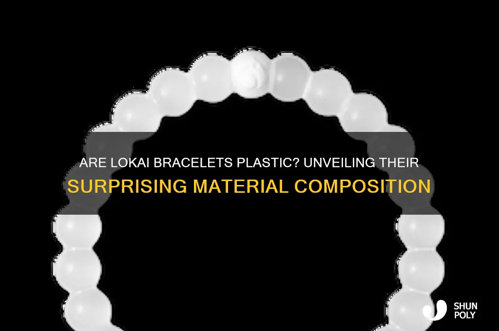 what are lokai bracelets made from plastic