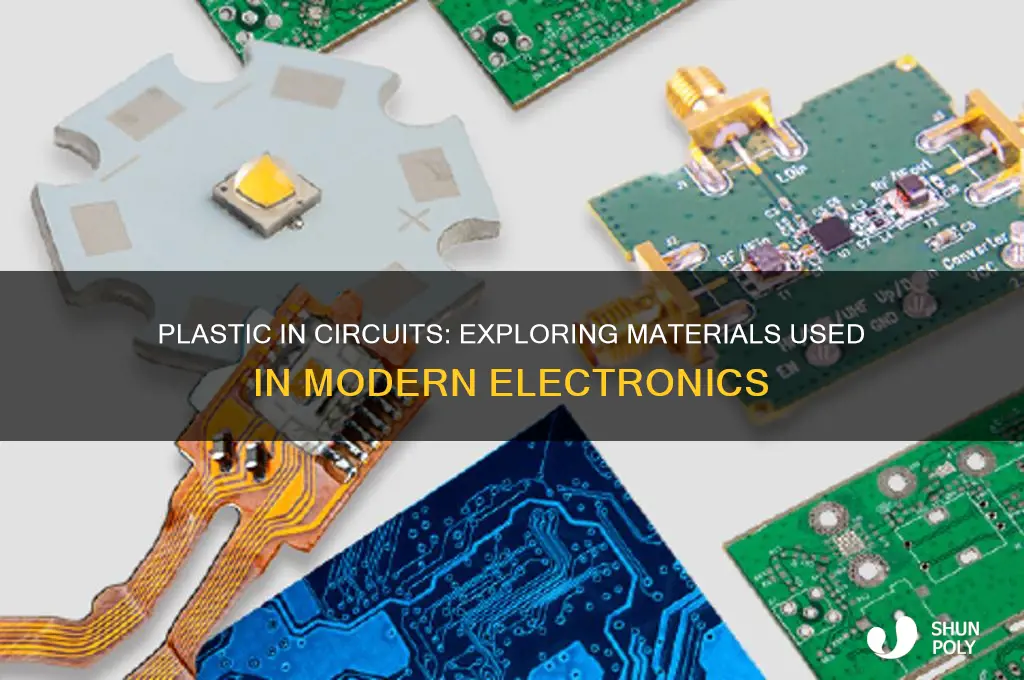 what are materials are circuits made of plastic