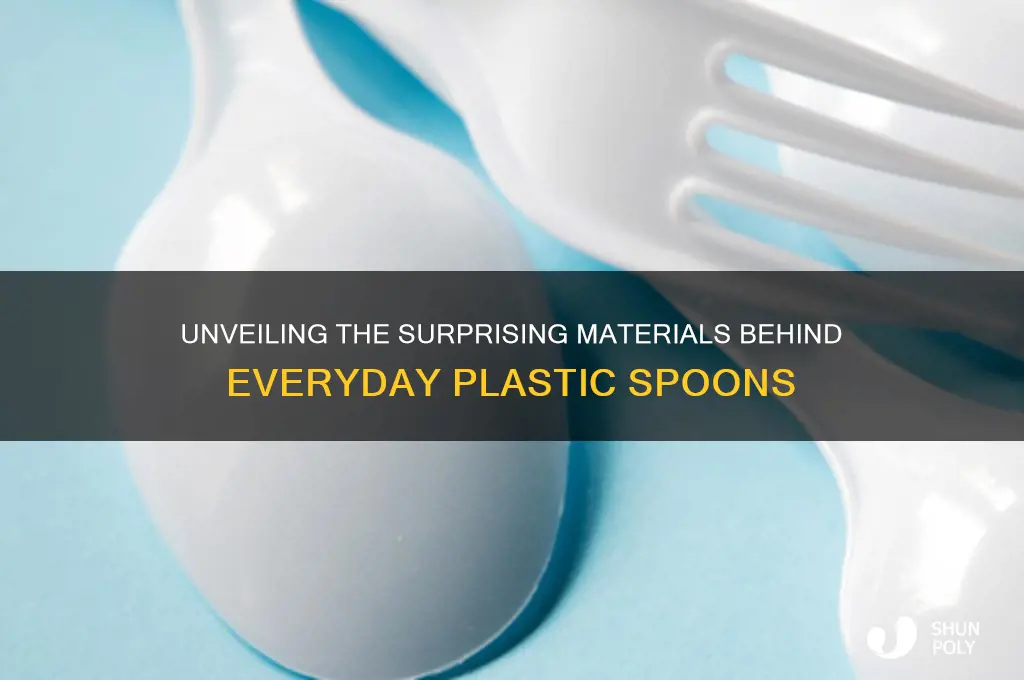 what are most plastic spoons made of