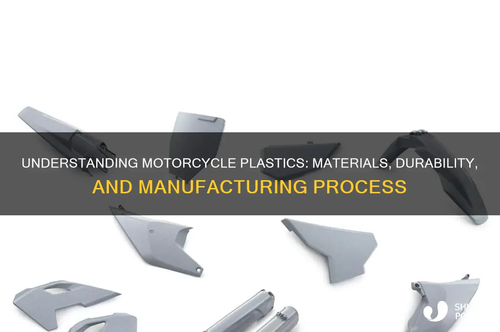 what are motorcycle plastics made from