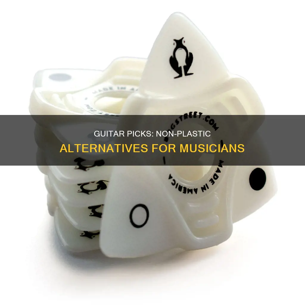 what are non plastic guitar picks