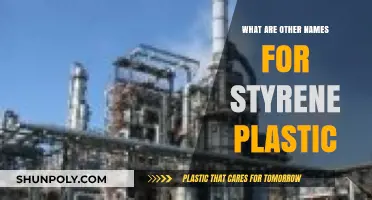 The Many Names of Styrene Plastic