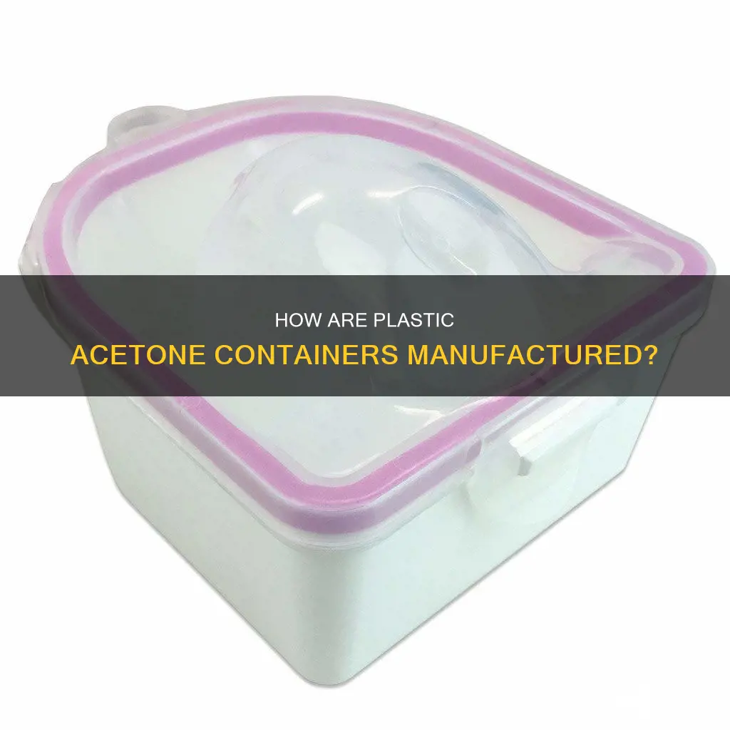 what are plastic acetone containers made out of