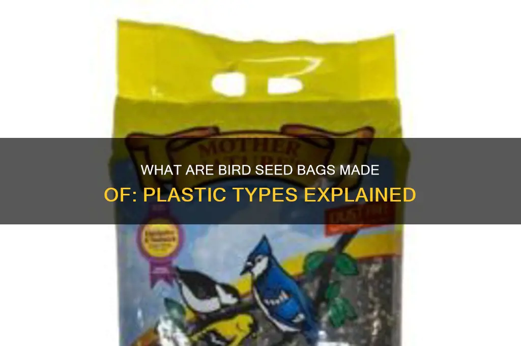 what are plastic are bird seed bags made