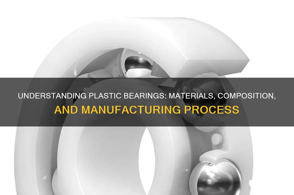 what are plastic bearings made of