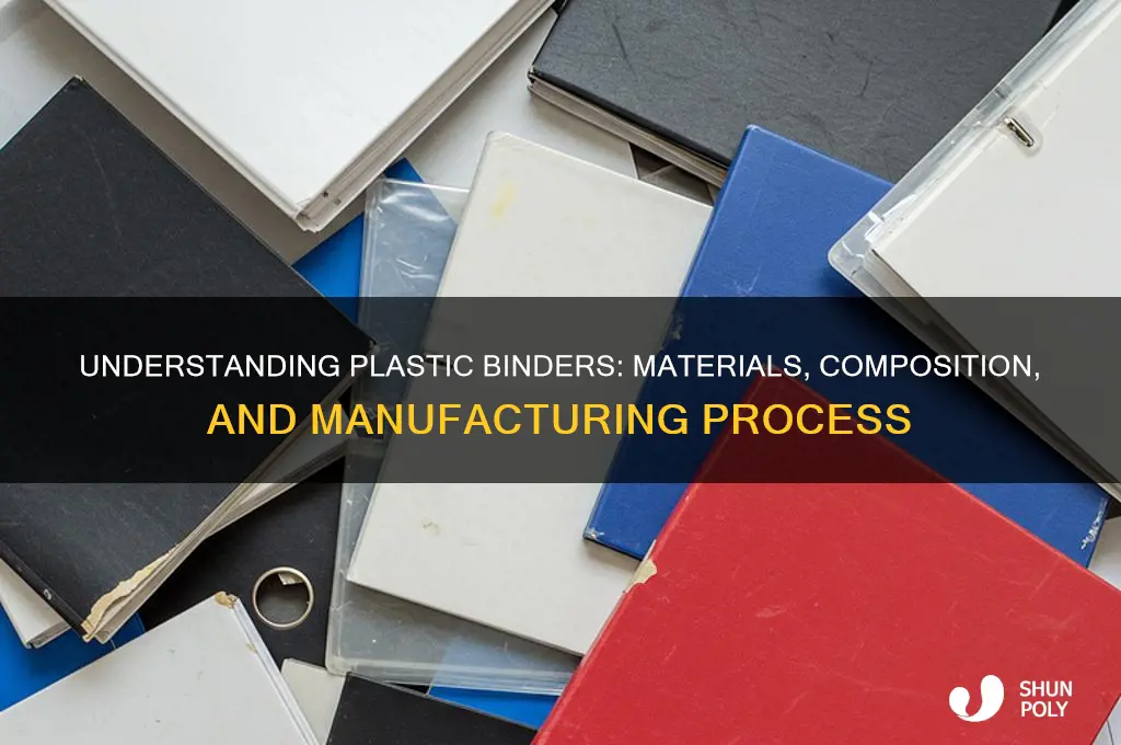 what are plastic binders made of