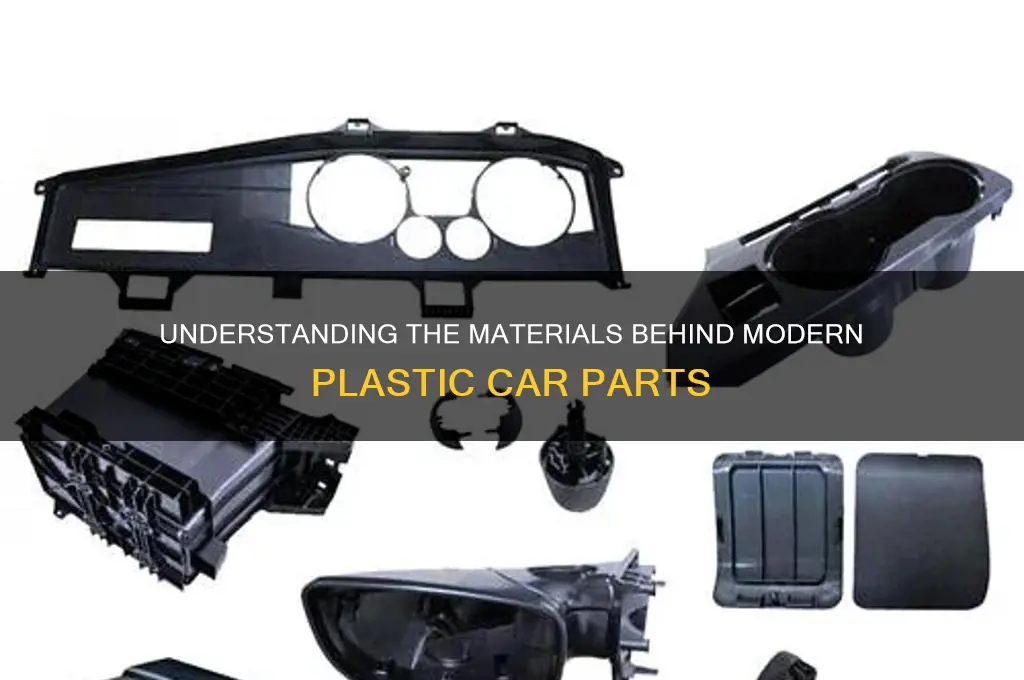 what are plastic car parts made of
