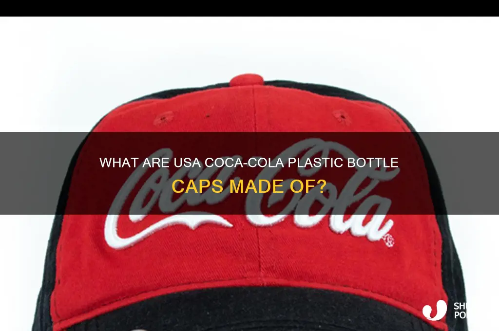 what are plastic cocacola bottlecaps made of usa