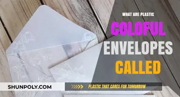 Vibrant Plastic Envelopes: What Are They Called?