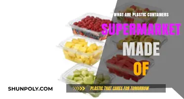 The Evolution of Plastic Containers in Supermarkets