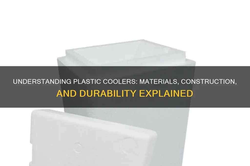 what are plastic coolers made of