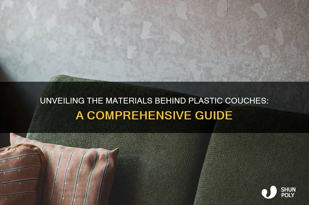 what are plastic couches made out of