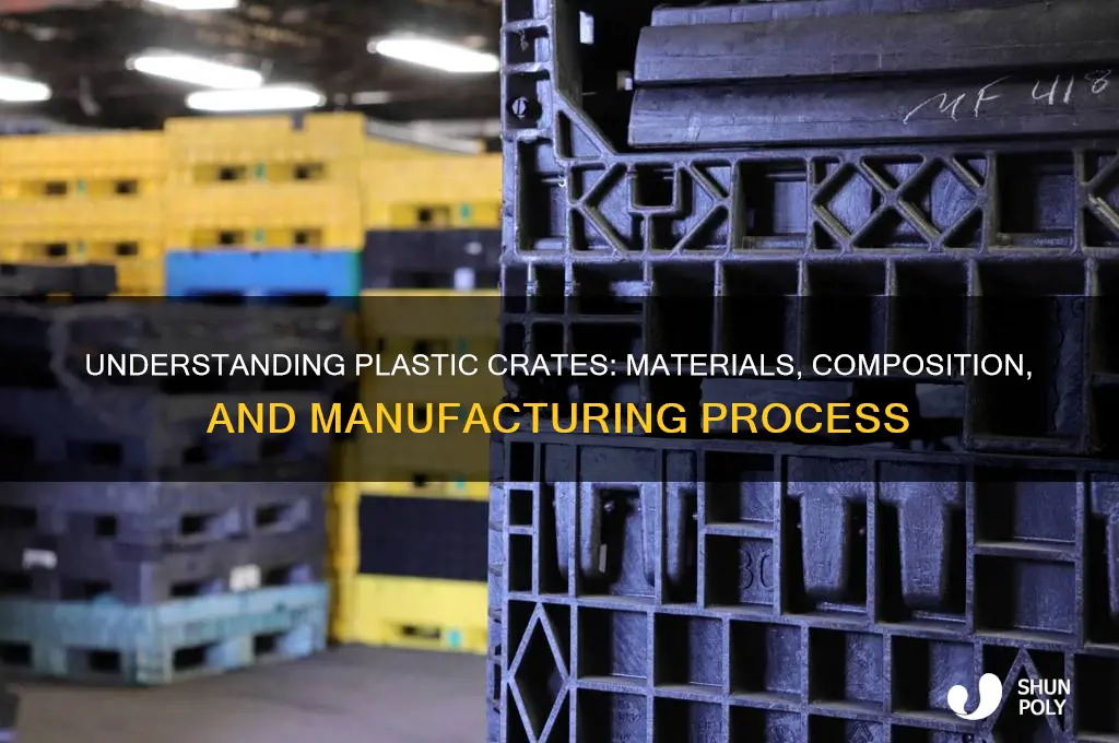 what are plastic crates made of