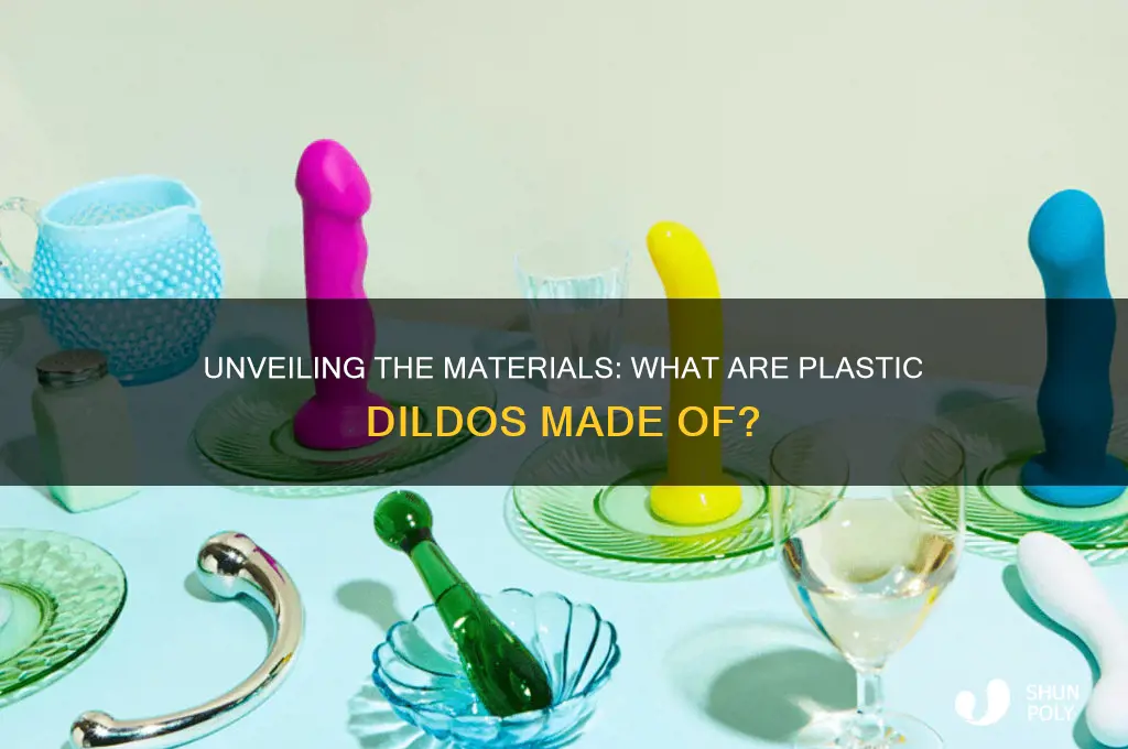 what are plastic dildos made of