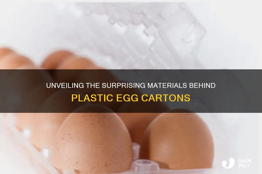 what are plastic egg cartons made from