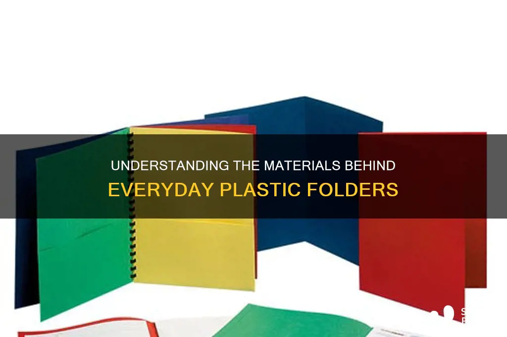 what are plastic folders made of