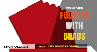 Plastic Folders with Brads: An Office Essential
