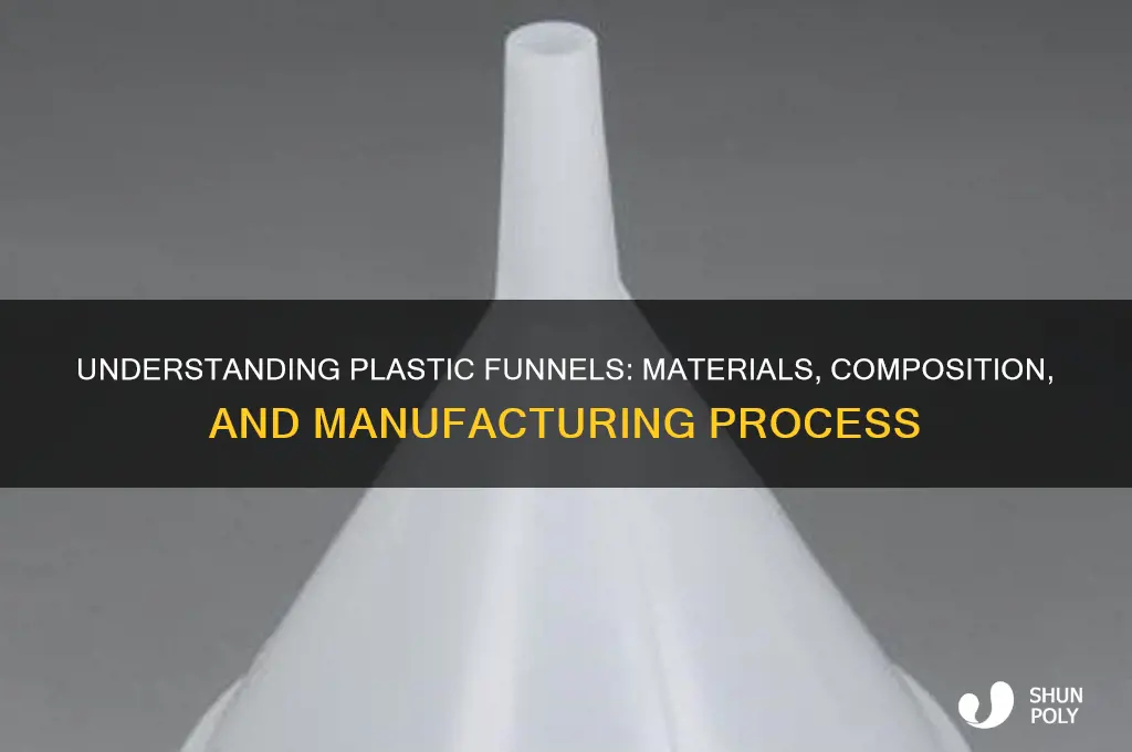 what are plastic funnels made of