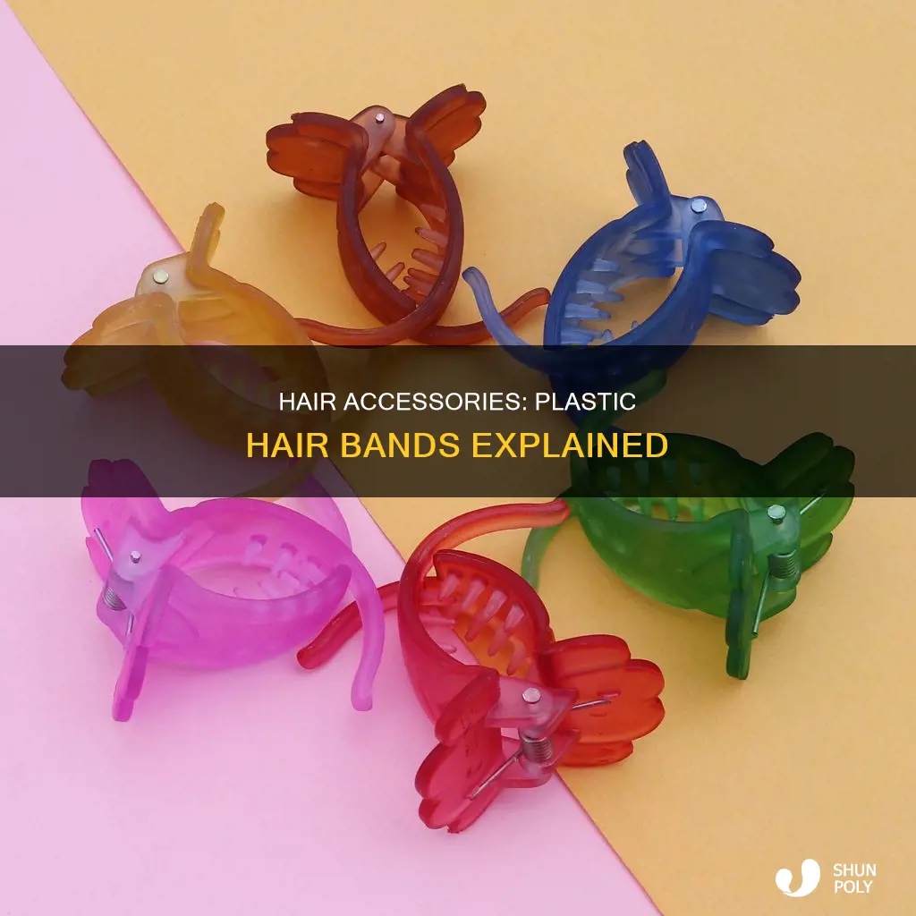 what are plastic hair bands called