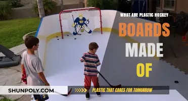 Unveiling the Materials Behind Durable Plastic Hockey Boards